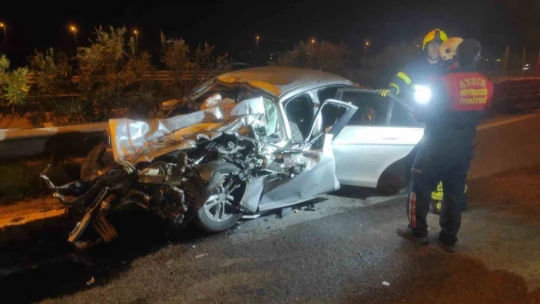 Aydın'da trafik kazası: 1 ölü