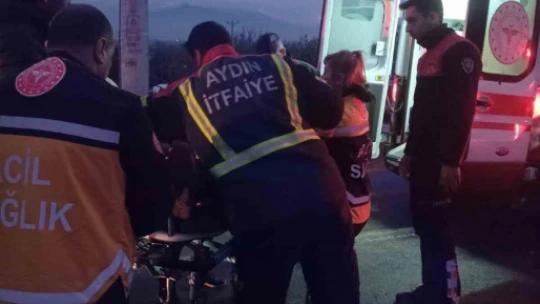 Aydın'da trafik kazası: 1 yaralı