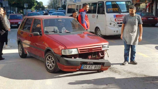 Aydın'da trafik kazası: 2 yaralı