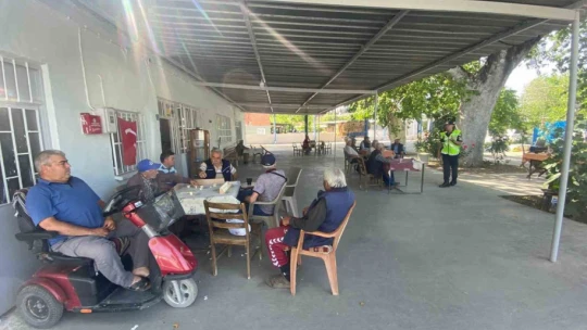 Aydın'da traktör sürücüleri bilgilendirildi