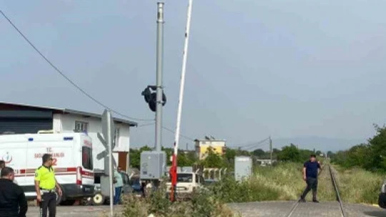 Aydın'da tren kazası: 1 ağır yaralı