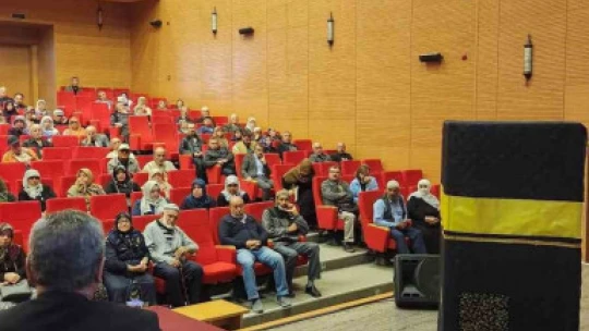 Aydın'da umre hazırlık seminerleri düzenlendi