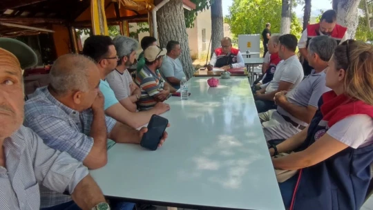 Aydın'da üreticilere güncel destekler ve çözüm önerileri anlatıldı