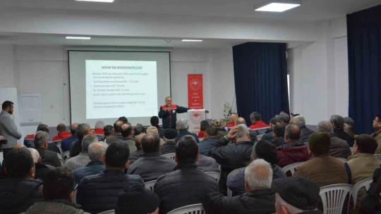 Aydın'da üreticilere yeni destekleme modeli tanıtılmaya devam ediyor