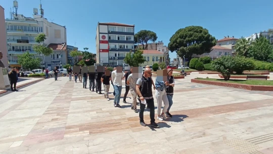 Aydın'da uyuşturucu operasyonu: 9 şüpheli yakalandı