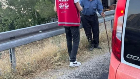 Aydın'da yangından etkilenen vatandaşlara destek