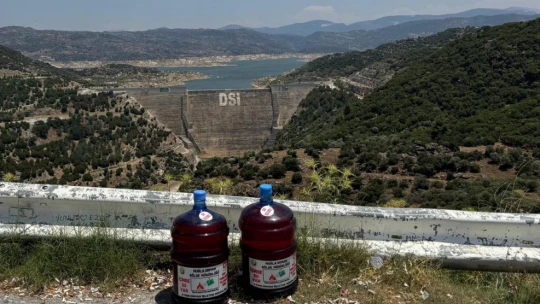 Aydın'da yangınlara ilk müdahale için damacana çözümü