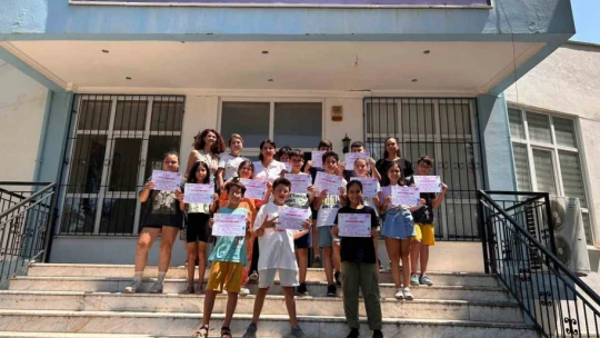 Aydın'da yaz tatili bilimle geçiyor