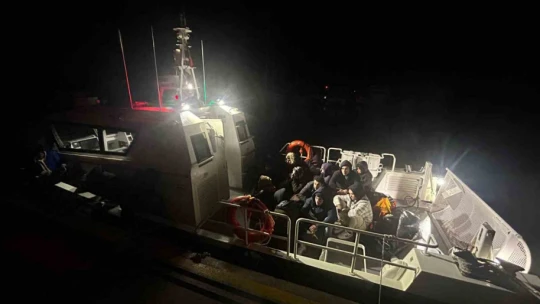 Aydın'da yılın ilk ayında 124 düzensiz göçmen kurtarıldı