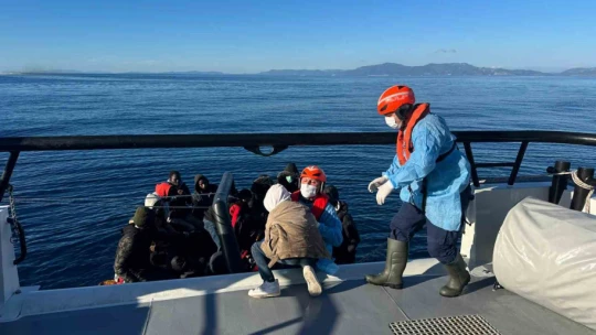 Aydın'da yılın ilk ayında 124 düzensiz göçmen kurtarıldı