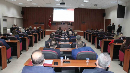 Aydın'da yılın ilk koordinasyon kurulu toplantısı yapıldı