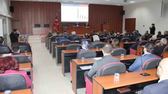 Aydın'da yılın ilk koordinasyon kurulu toplantısı yapıldı