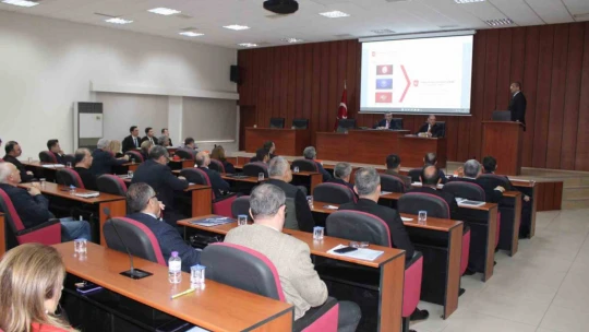 Aydın'da yılın ilk koordinasyon kurulu toplantısı yapıldı