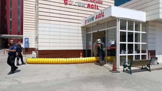 Aydın'daki Kadın Doğum ve Çocuk Hastalıkları Hastanesi'nde tatbikat gerçekleştirildi