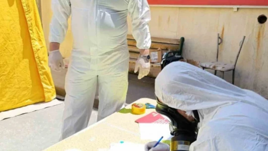 Aydın'daki Kadın Doğum ve Çocuk Hastalıkları Hastanesi'nde tatbikat gerçekleştirildi