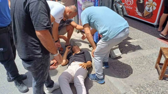 Aydın'daki kazada motosiklet sürücüsü yaralandı