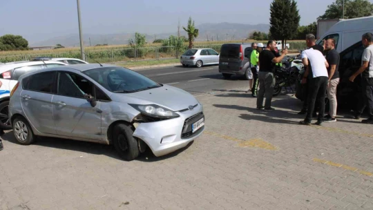 Aydın'daki kazada polis memuru yaralandı
