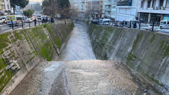Aydın'daki yağışlar, Tabakhane Çayı'nda doğal temizliğe neden oldu