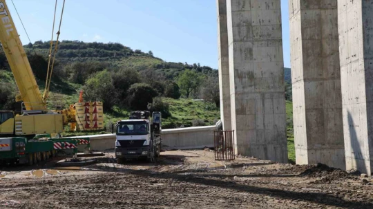Aydın-Denizli Otoban Yolu inşaatında iş kazası