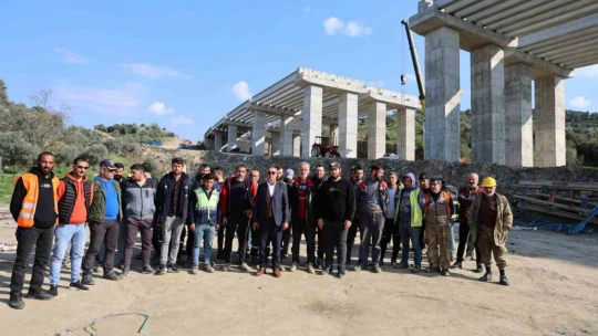 Aydın-Denizli Otobanı inşaatındaki grev üçüncü gününde