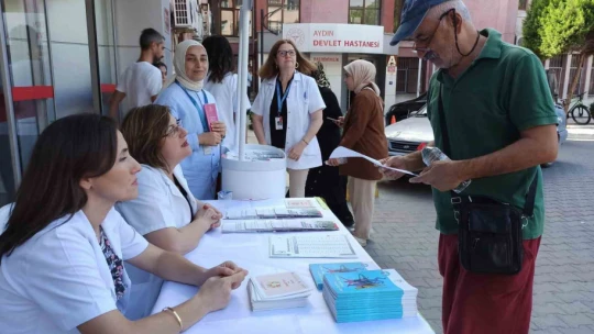 Aydın Devlet Hastanesi fiziksel aktiviteye dikkat çekti