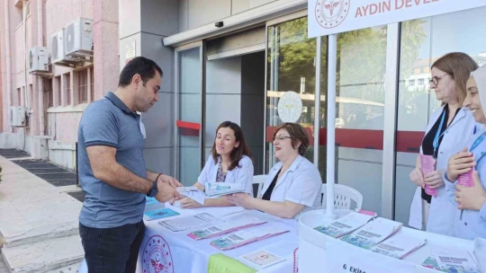 Aydın Devlet Hastanesi fiziksel aktiviteye dikkat çekti