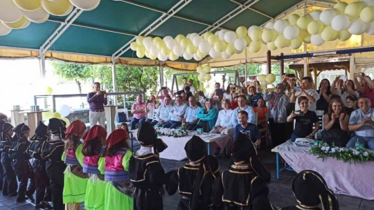 Aydın Devlet Hastanesi Kreşi'nde mezuniyet coşkusu