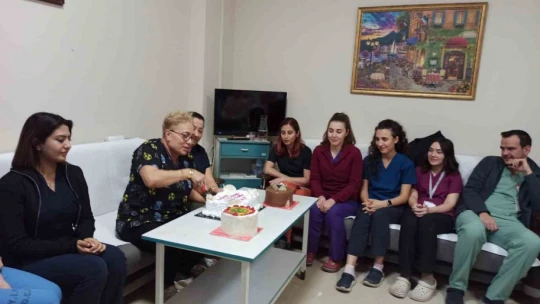 Aydın Devlet Hastanesi'nde anestezi teknisyenleri ve teknikerleri unutulmadı