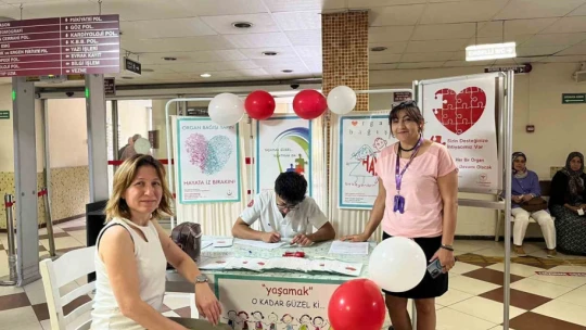 Aydın Devlet Hastanesi'nde organ bağışına yoğun ilgi