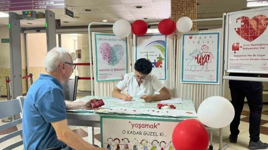 Aydın Devlet Hastanesi'nde organ bağışına yoğun ilgi