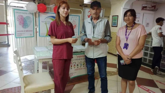 Aydın Devlet Hastanesi'nde organ bağışına yoğun ilgi