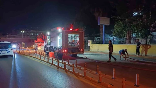 Aydın Devlet Hastanesi'nde yangın paniği