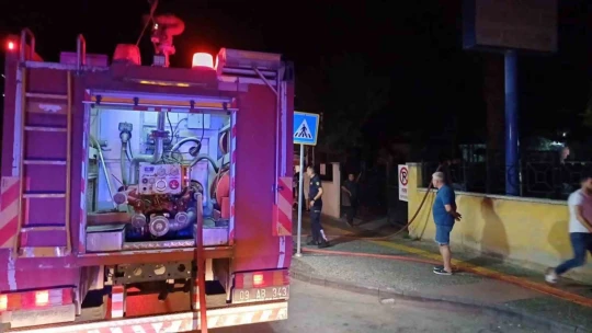 Aydın Devlet Hastanesi'nde yangın paniği