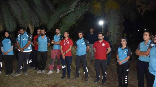 Aydın ev sahipliği yaptı, tatbikat gerçeğini aratmadı