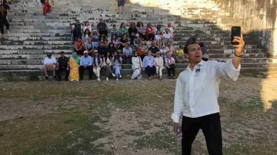 Aydın'ı 8 ayda 4 milyonun üzerinde turist ziyaret etti