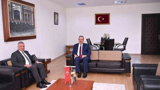 Aydın İl Emniyet Müdürü Erdoğan, Vali Canbolat'ı ağırladı