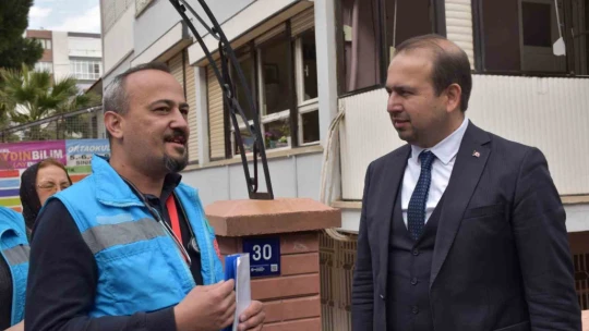 Aydın İl Sağlık Müdürü Şenkul yaşlı çınarları yalnız bırakmadı