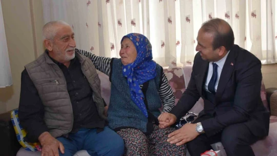Aydın İl Sağlık Müdürü Şenkul yaşlı çınarları yalnız bırakmadı