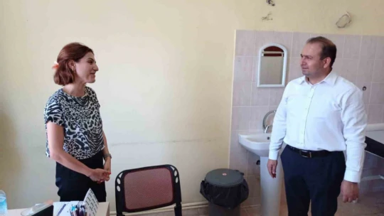 Aydın İl Sağlık Müdürü Şenkul Koçarlı'daki çalışmaları yerinde inceledi