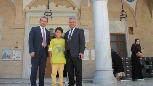 Aydın İl Sağlık Müdürü Şenkul, Yaz Kur'an Kursu öğrencileri ile bir araya geldi