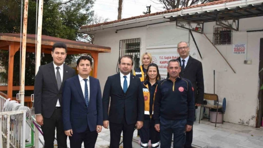 Aydın İl Sağlık Müdürü Şenkul Karpuzlu'daki sağlık hizmetlerini yerinde inceledi