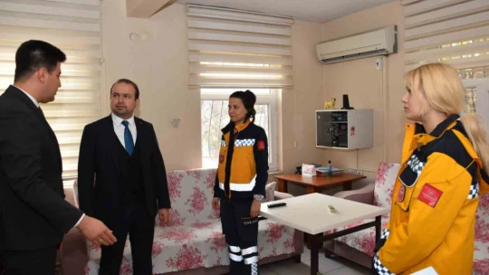 Aydın İl Sağlık Müdürü Şenkul Karpuzlu'daki sağlık hizmetlerini yerinde inceledi
