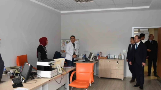 Aydın İl Sağlık Müdürü Şenkul Karpuzlu'daki sağlık hizmetlerini yerinde inceledi