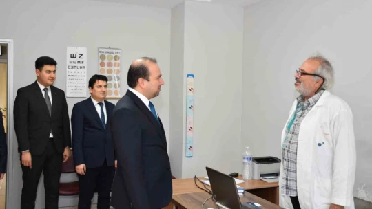 Aydın İl Sağlık Müdürü Şenkul Karpuzlu'daki sağlık hizmetlerini yerinde inceledi