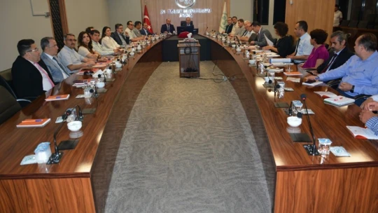 Aydın'ın 3 yıllık bitkisel üretim planlaması yapıldı