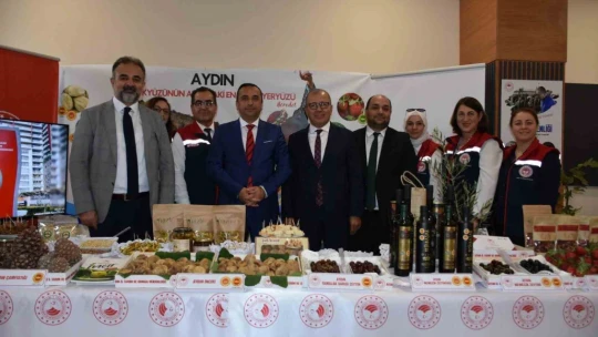 Aydın'ın Coğrafi İşaretli ürünleri başkentte tanıtıldı