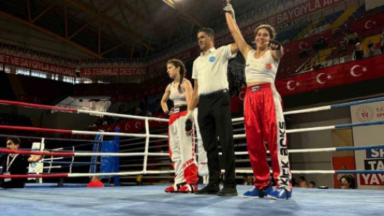 Aydın'ın demir ayağı Ceylin, Türkiye Şampiyonu oldu