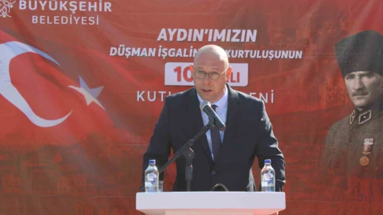 Aydın'ın düşman işgalinden kurtuluşunun 102. yıldönümü kutlandı