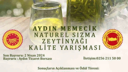 Aydın'ın en kaliteli zeytinyağı için yarışacaklar