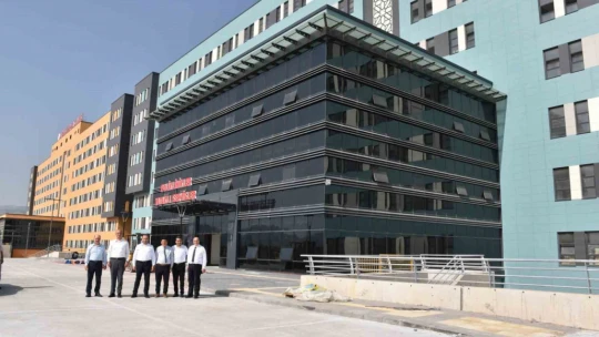 Aydın'ın modern sağlık kompleksinin yapım sürecinde sona gelindi